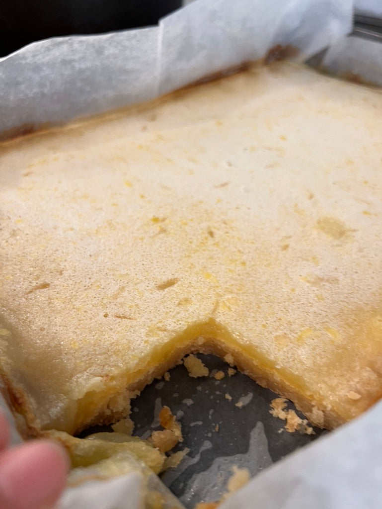 Zingy Sweet Lemon Bars