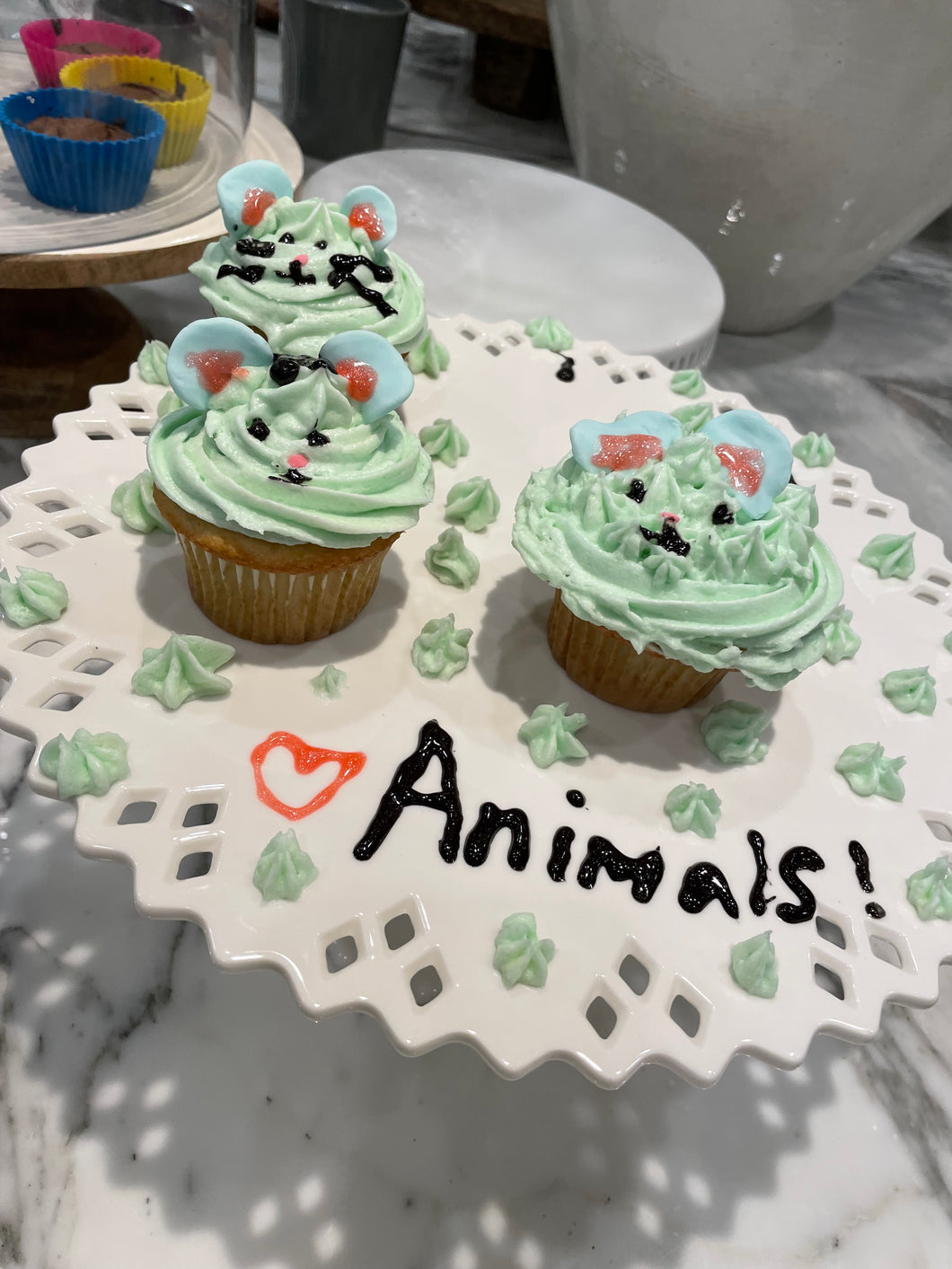 Cute Animal cupcakes!