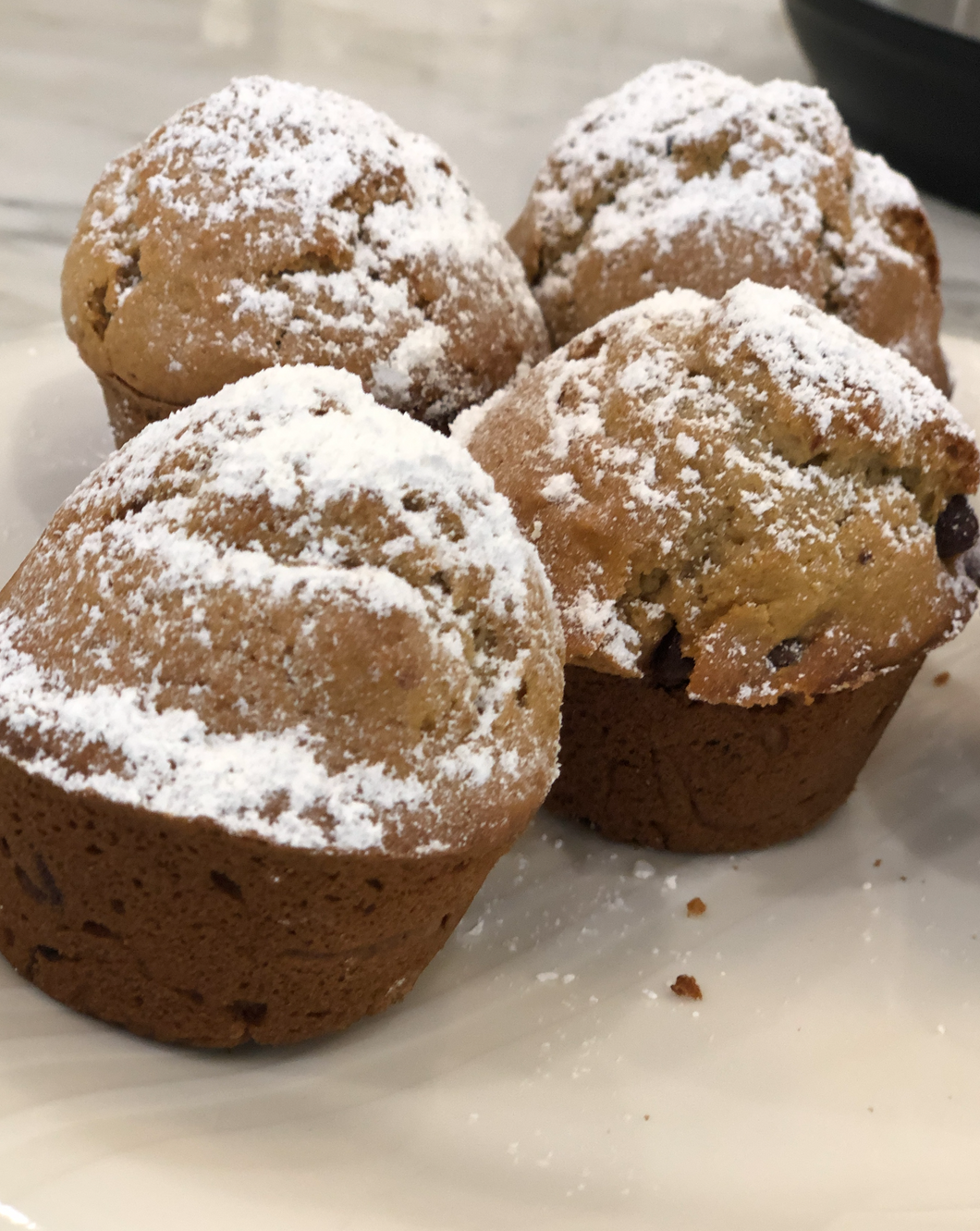 Powdery Chocolate Muffins