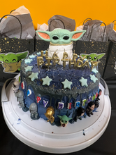 Load image into Gallery viewer, Supreme Star Wars Galaxy Cake
